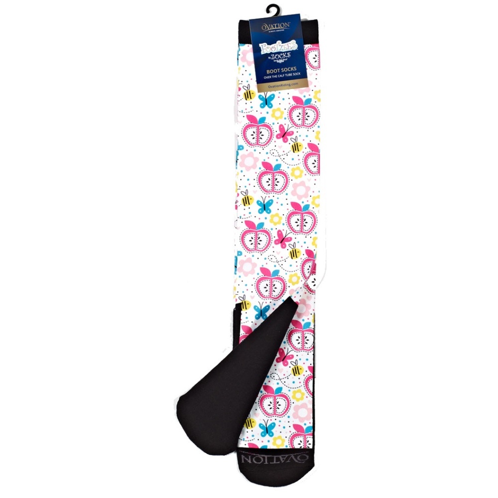 Ovation FootZees  Boot Sock - Apple Jax
